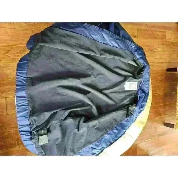 G-Star Raw 'Midder Bomber' Lightweight Zip Up Blue Windbreaker Jacket • Men’s L - Picture 8 of 9